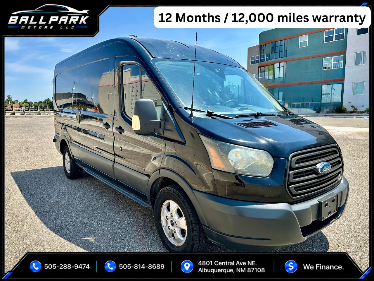 Ford Transit 250 Van Med. Roof w/Sliding Pass. 148-in. WB 2017