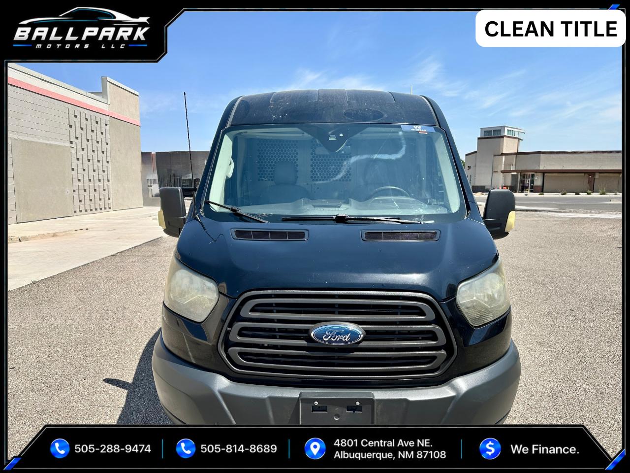 Ford Transit 250 Van Med. Roof w/Sliding Pass. 148-in. WB 2017