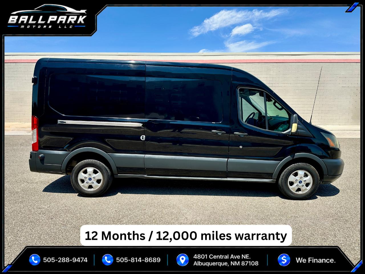 Ford Transit 250 Van Med. Roof w/Sliding Pass. 148-in. WB 2017