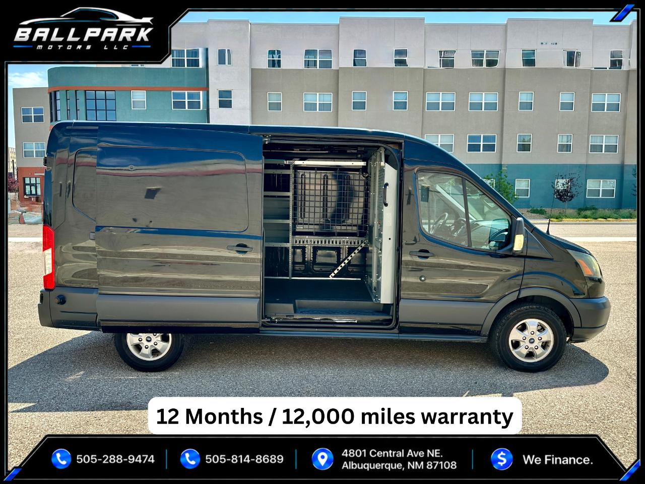 Ford Transit 250 Van Med. Roof w/Sliding Pass. 148-in. WB 2017