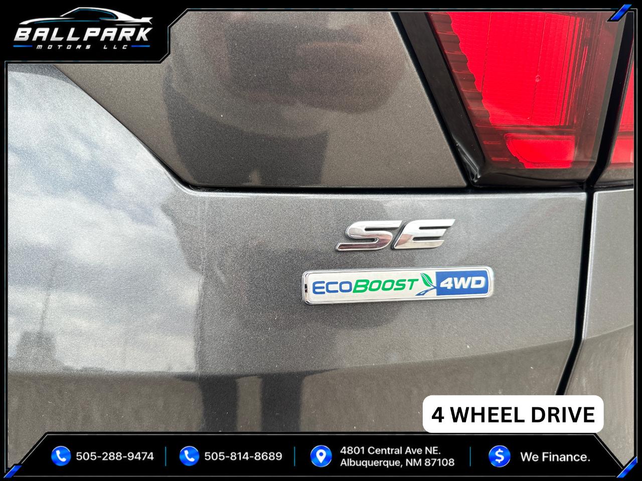 Ford Escape SE 4WD 2019