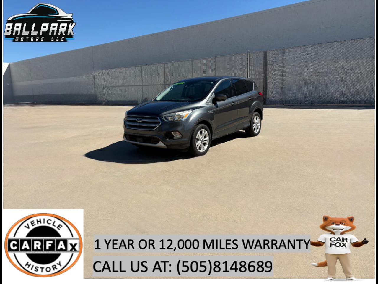 2019 Ford Escape SE 4WD