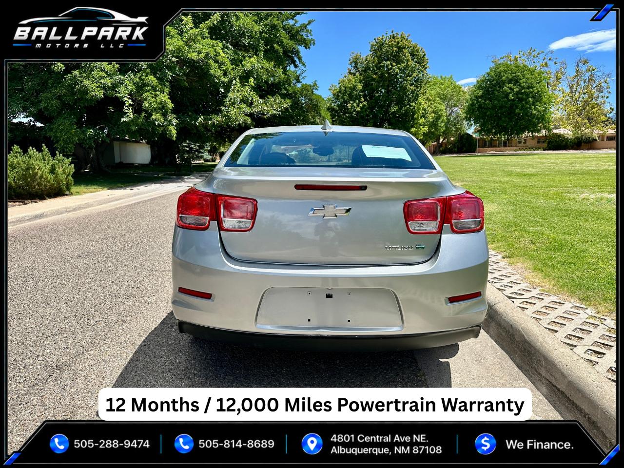 Chevrolet Malibu 2LT 2015