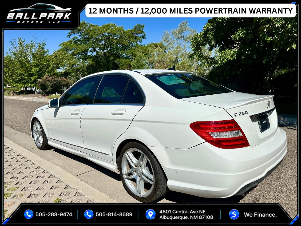 Mercedes-Benz C-Class C250 Sport Sedan 2013