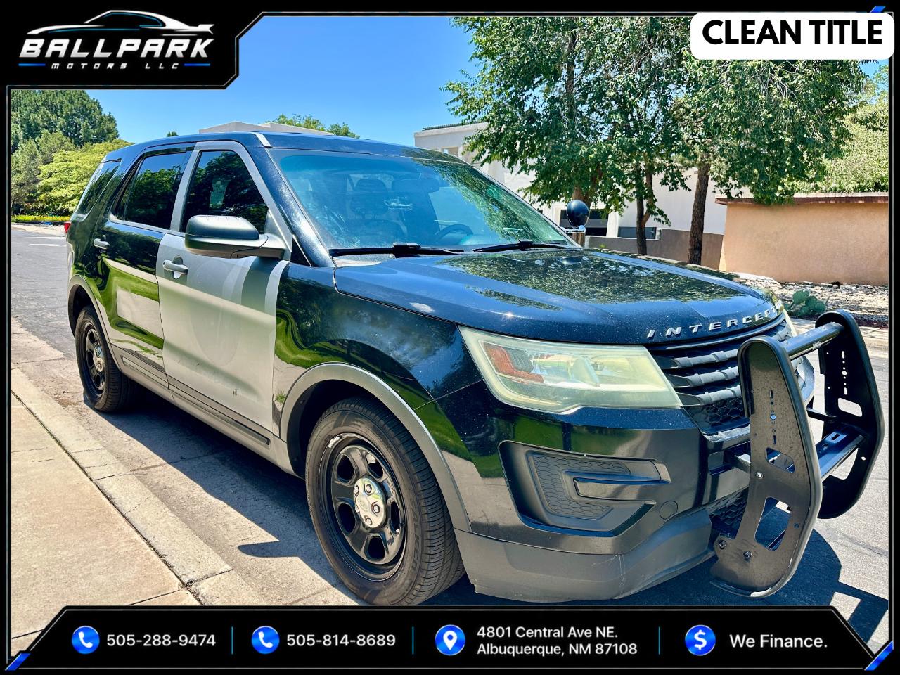 Ford Explorer Police 4WD 2016