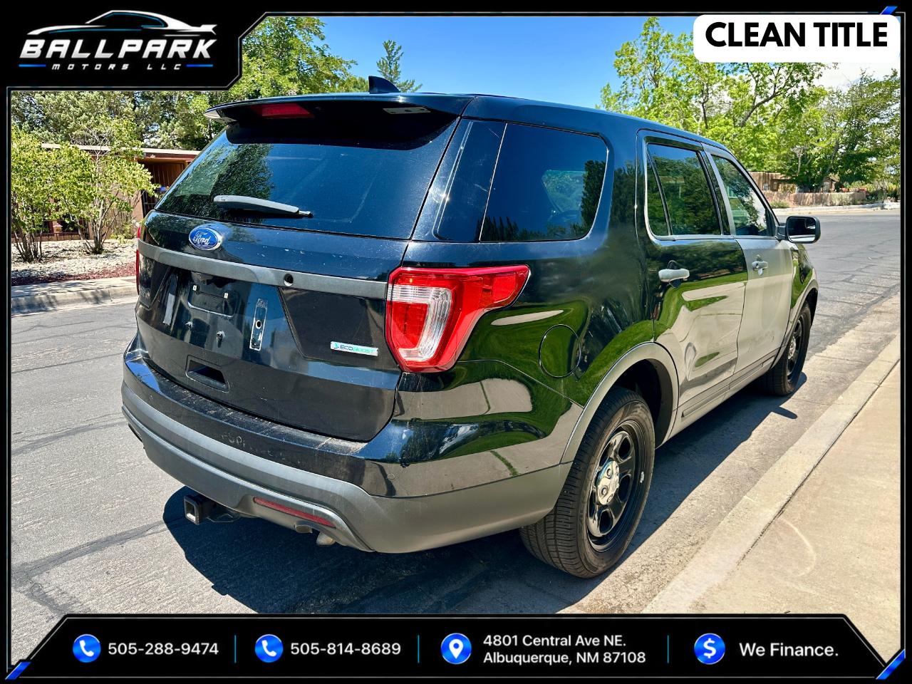 Ford Explorer Police 4WD 2016