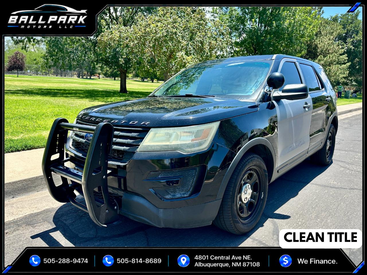 Ford Explorer Police 4WD 2016