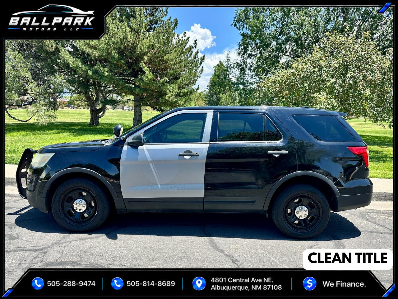 Ford Explorer Police 4WD 2016