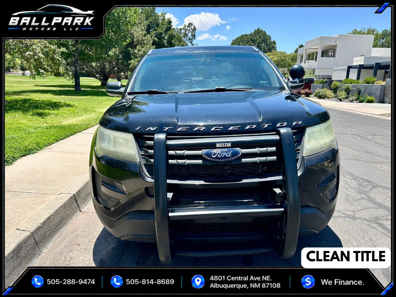 Ford Explorer Police 4WD 2016