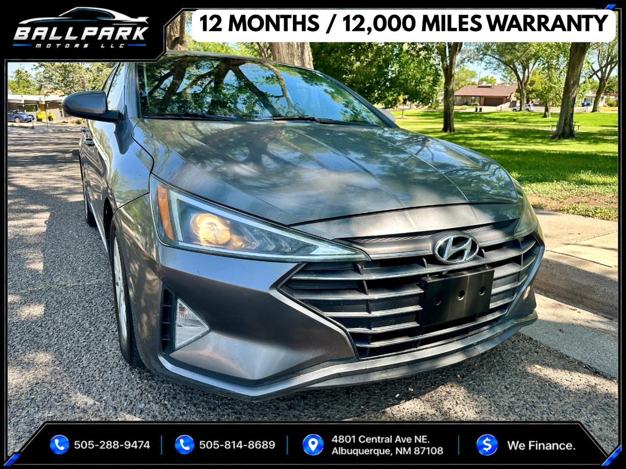 2019 Hyundai Elantra SE 6AT