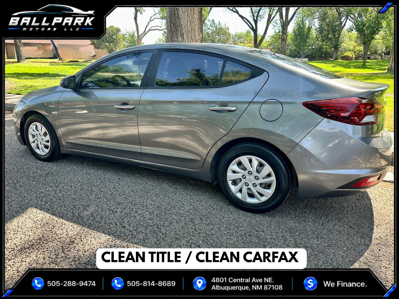 Hyundai Elantra SE 6AT 2019