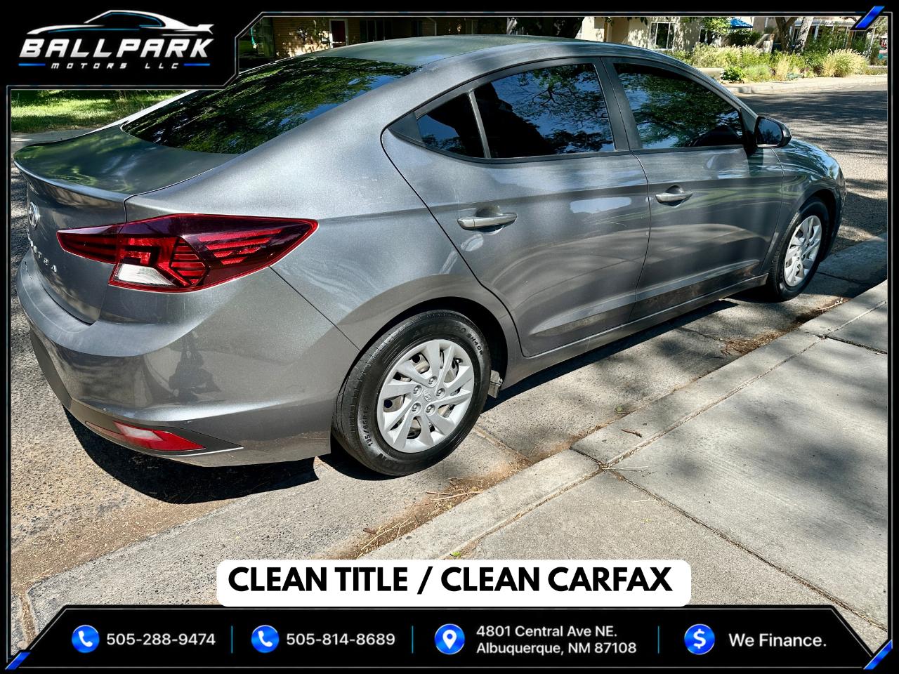 Hyundai Elantra SE 6AT 2019