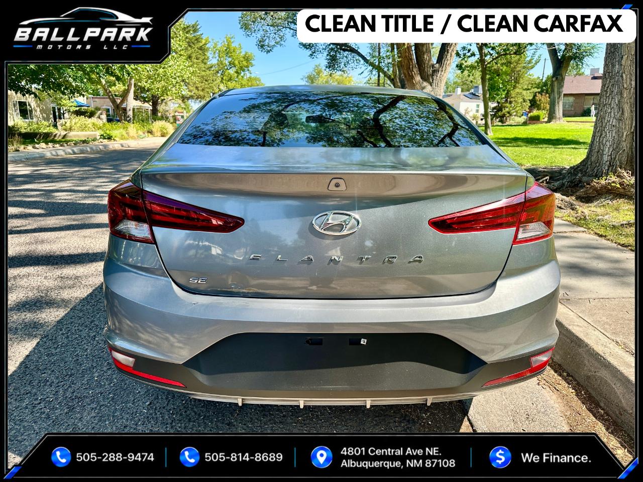 Hyundai Elantra SE 6AT 2019