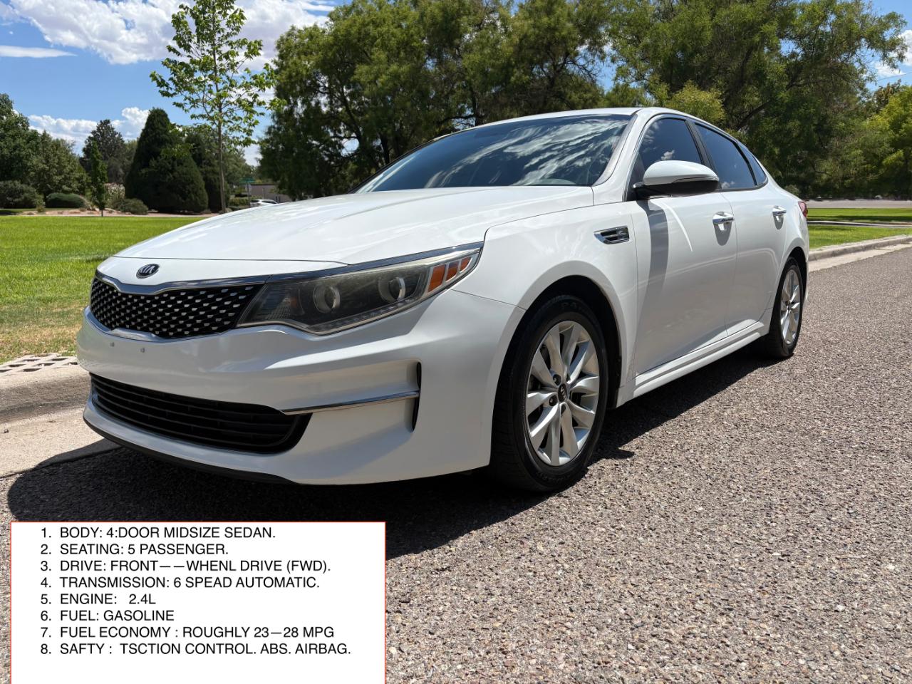 2016 Kia Optima EX