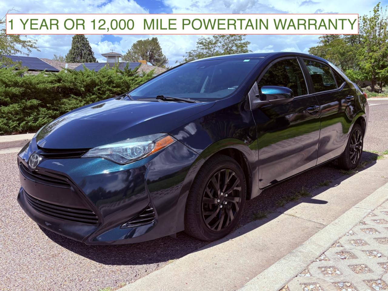 Toyota Corolla XLE CVT 2019