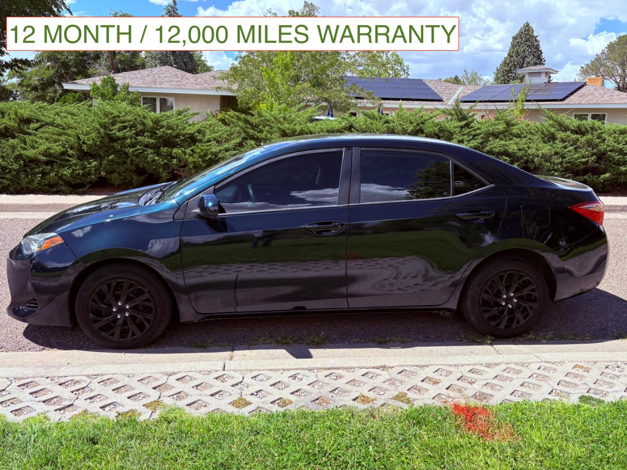 Toyota Corolla XLE CVT 2019