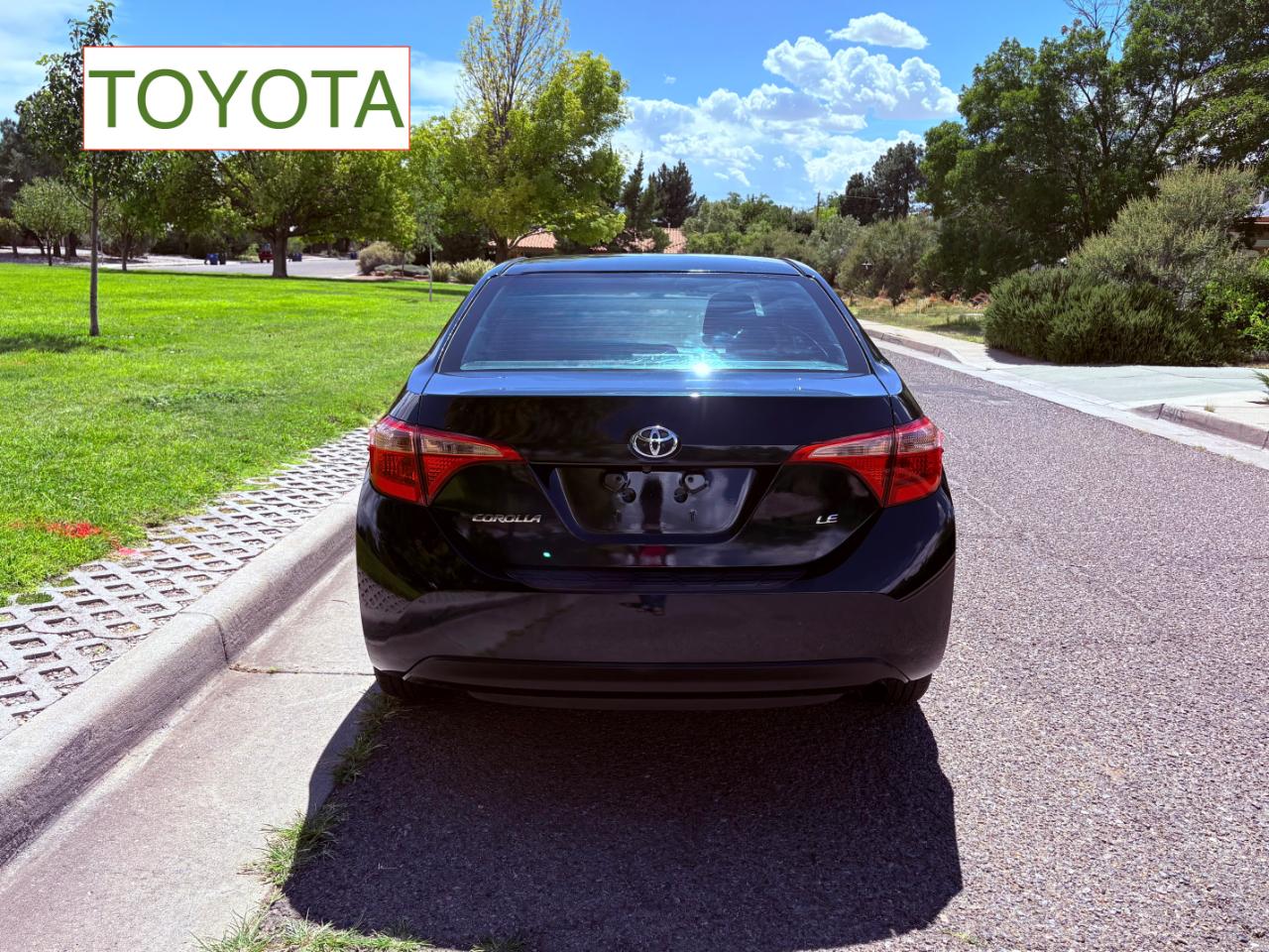 Toyota Corolla XLE CVT 2019