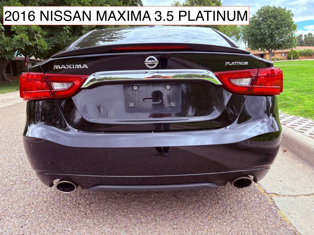 Nissan Maxima 3.5 S 2016