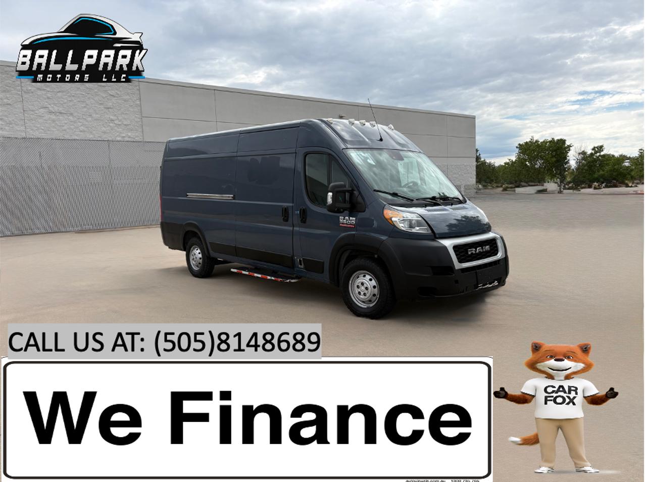 RAM Promaster 3500 High Roof 159-in. WB Ext 2021