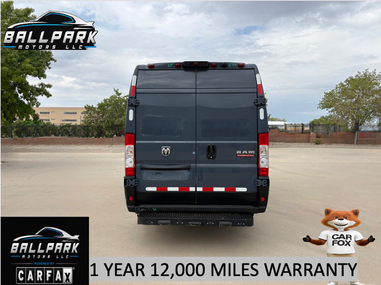RAM Promaster 3500 High Roof 159-in. WB Ext 2021