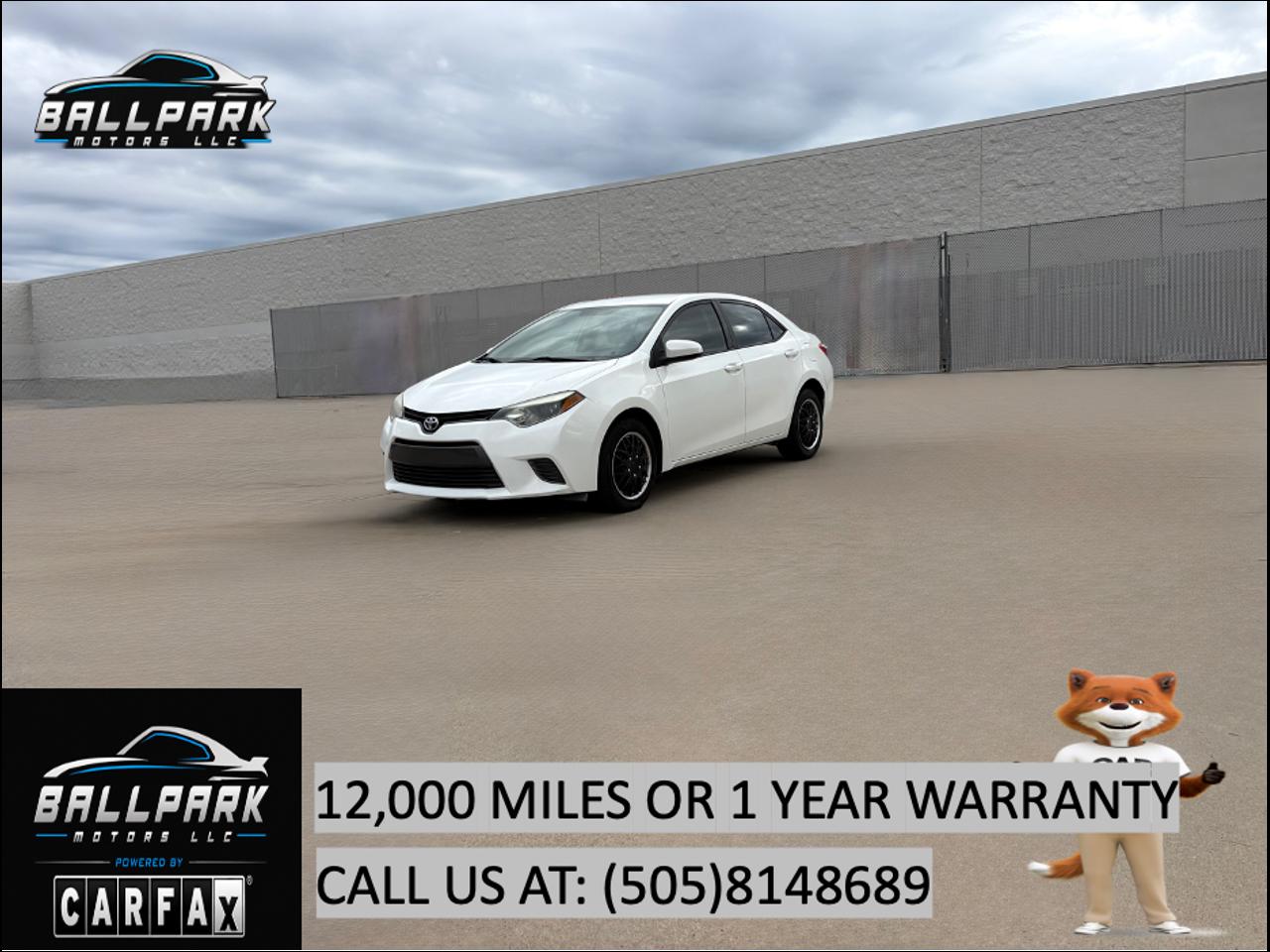 2016 Toyota Corolla S Premium CVT
