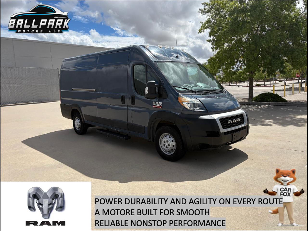 RAM Promaster 3500 High Roof w/Extended Length 2019