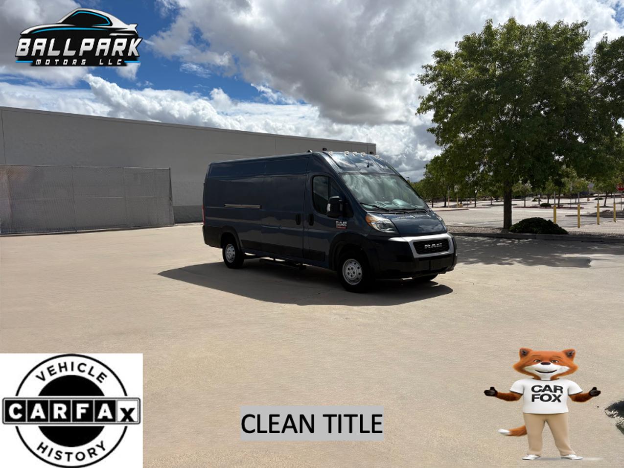 RAM Promaster 3500 High Roof w/Extended Length 2019