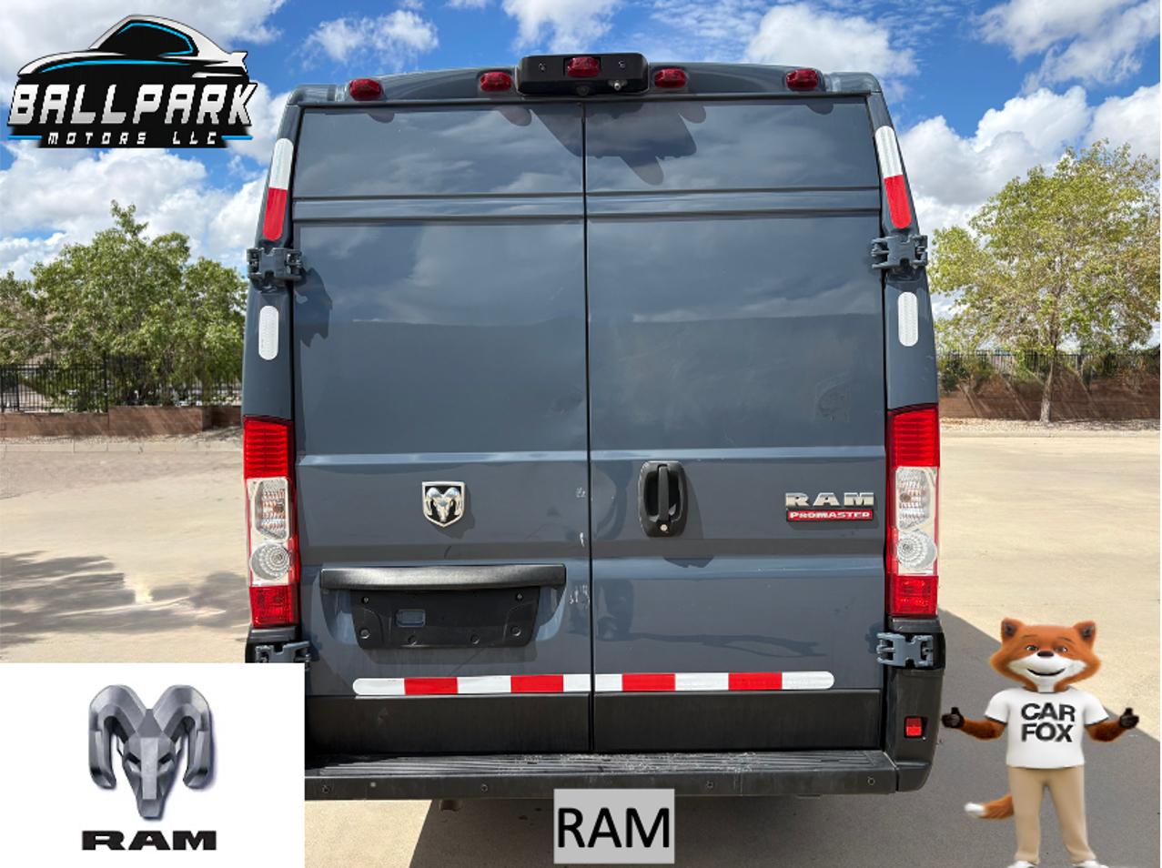 RAM Promaster 3500 High Roof w/Extended Length 2019