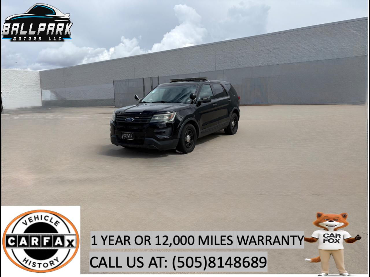 Ford Explorer Police 4WD 2016