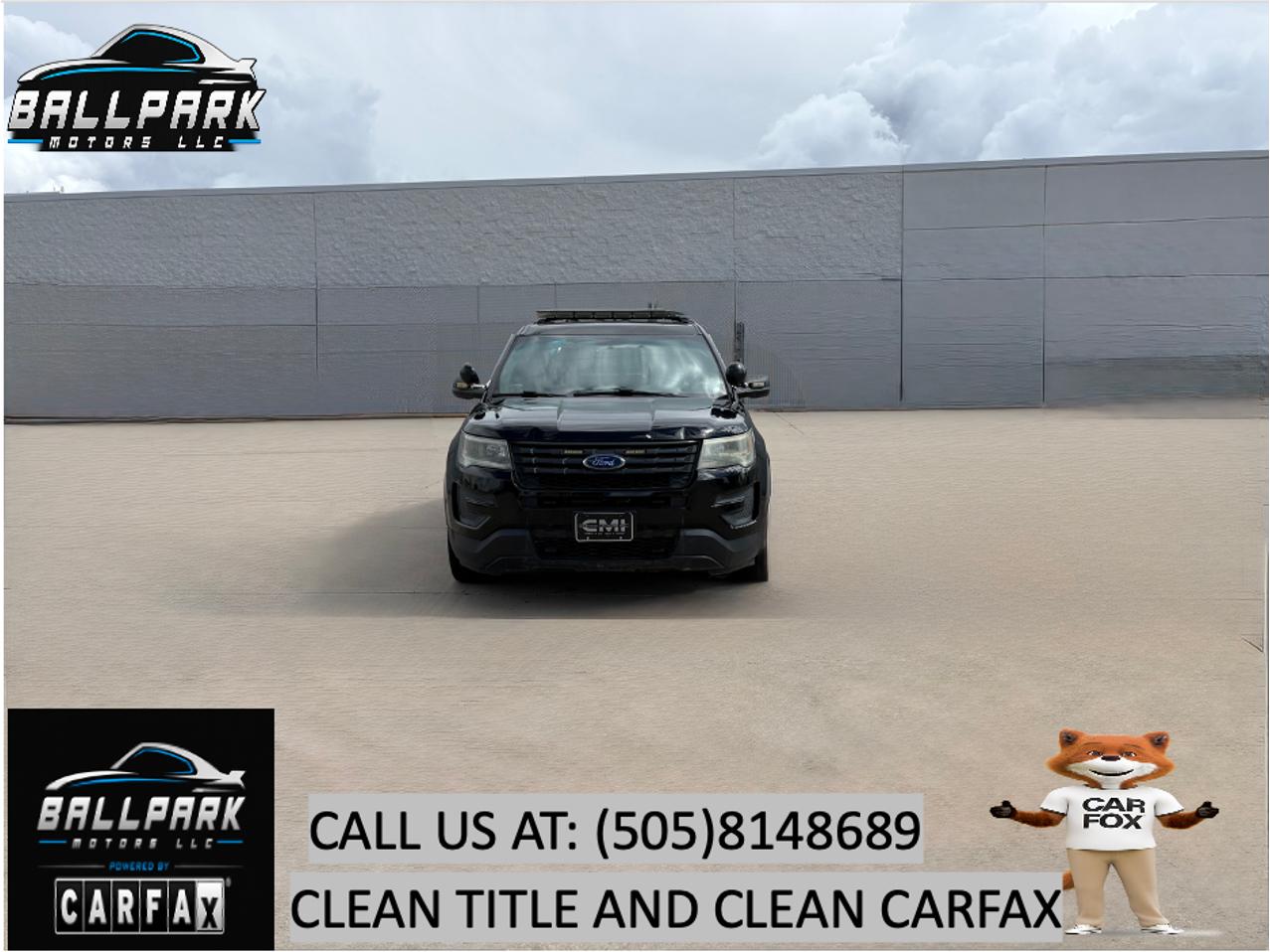 Ford Explorer Police 4WD 2016