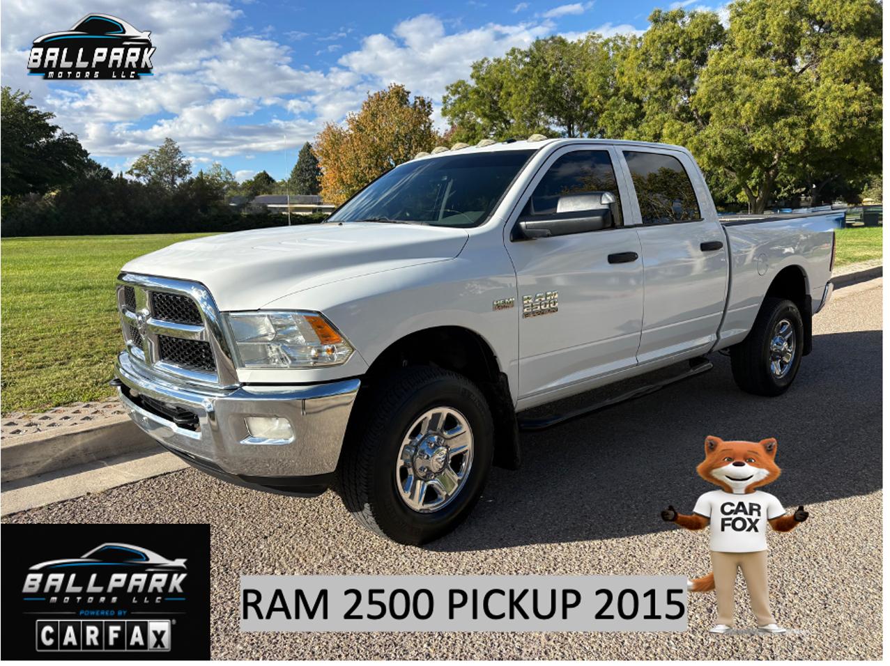 RAM 2500 Tradesman Crew Cab SWB 4WD 2015