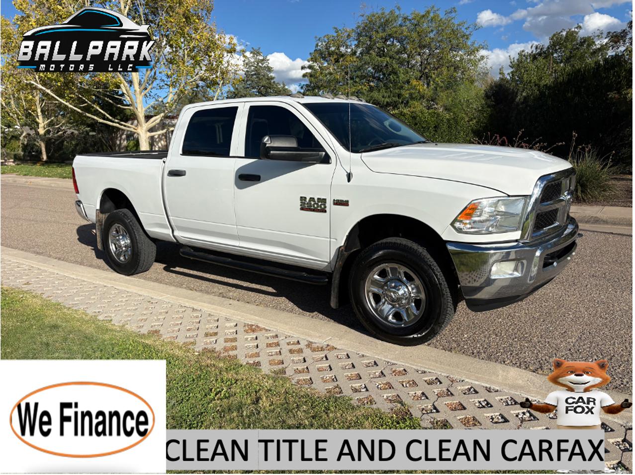 RAM 2500 Tradesman Crew Cab SWB 4WD 2015