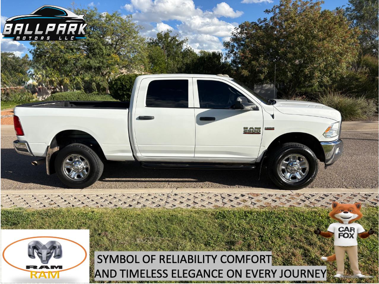 RAM 2500 Tradesman Crew Cab SWB 4WD 2015