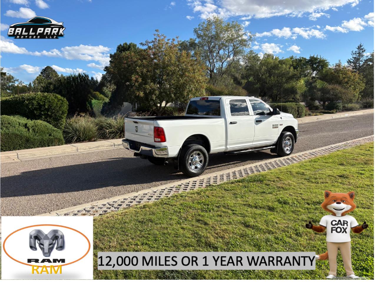 RAM 2500 Tradesman Crew Cab SWB 4WD 2015