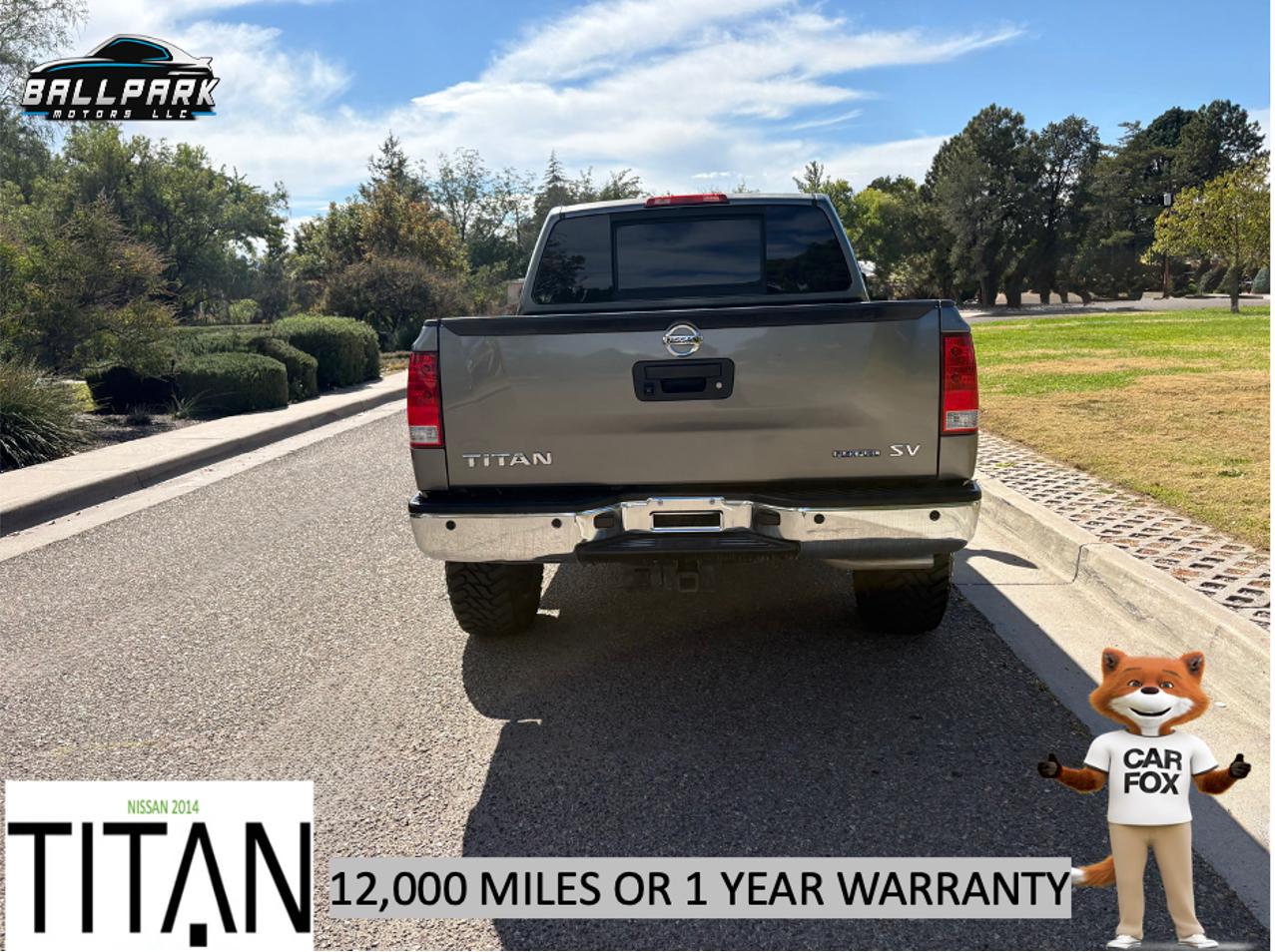 Nissan Titan SV Crew Cab 2WD 2014