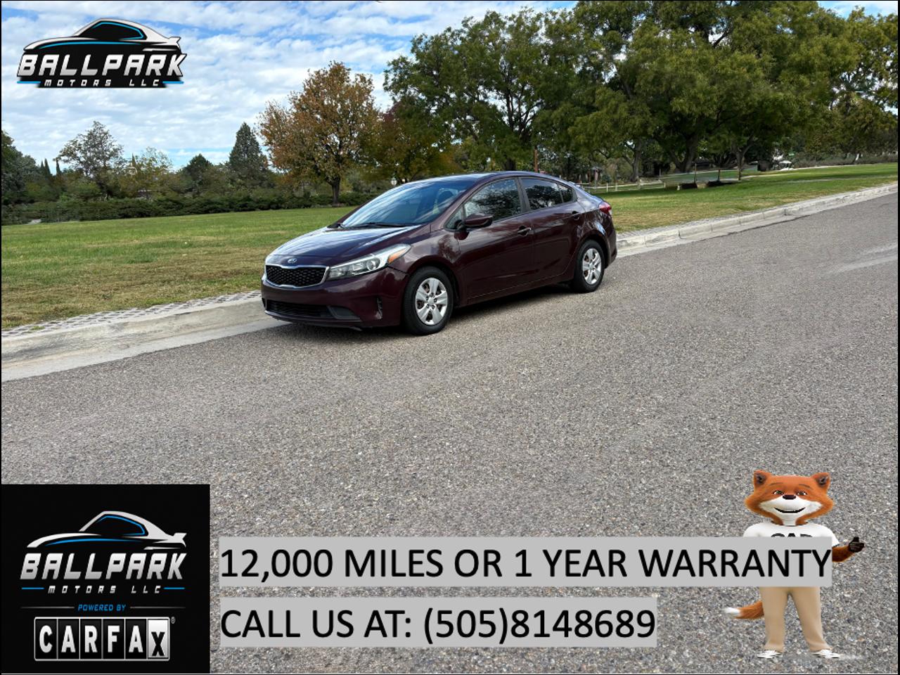 Kia Forte LX 6A 2017
