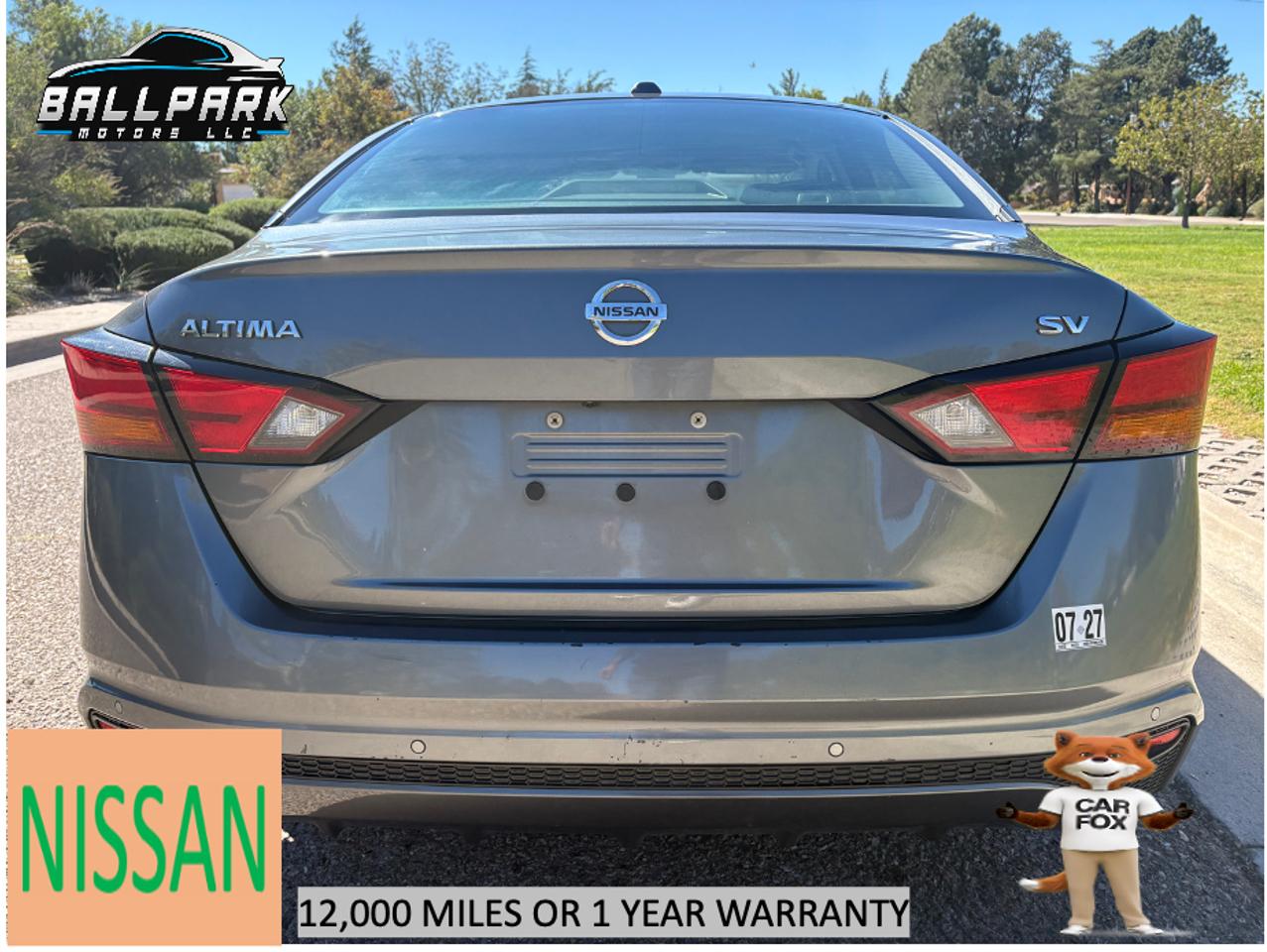Nissan Altima 2.5 SV 2022
