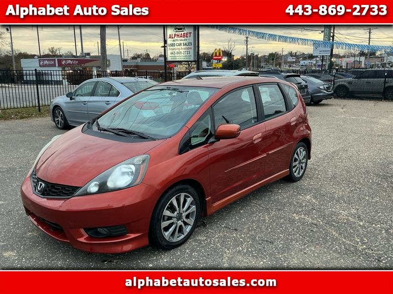 2012 Honda Fit Sport 5-Speed AT with Navigation