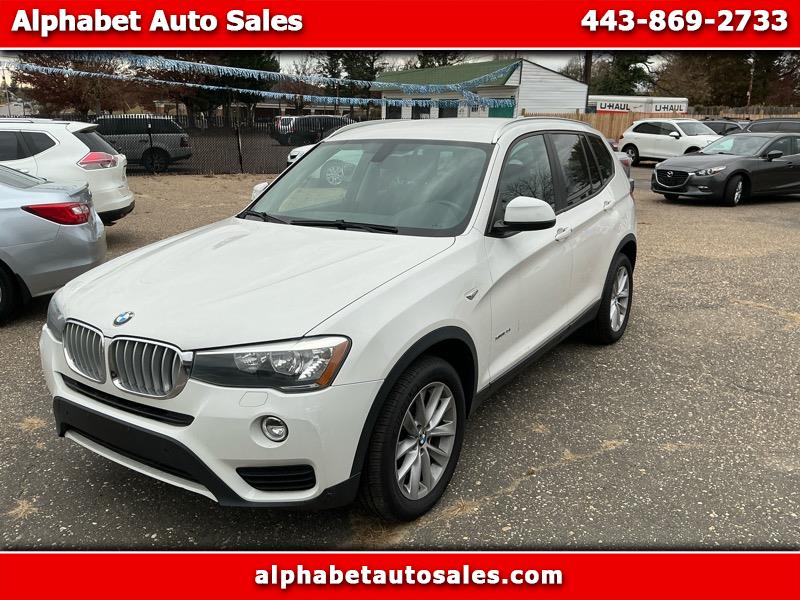 2016 BMW X3 AWD 4dr xDrive28i