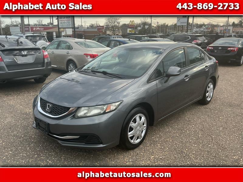 2013 Honda Civic LX Sedan 5-Speed AT