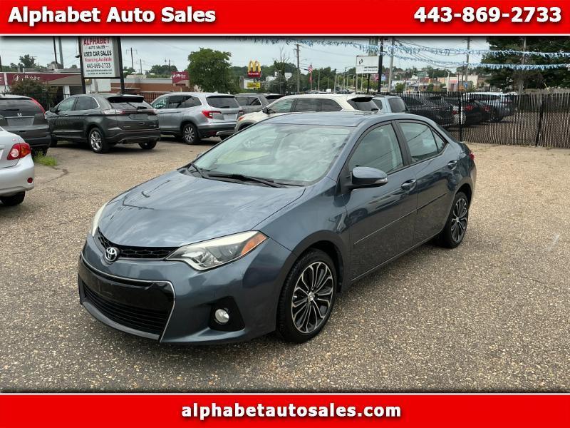 2014 Toyota Corolla S Plus CVT