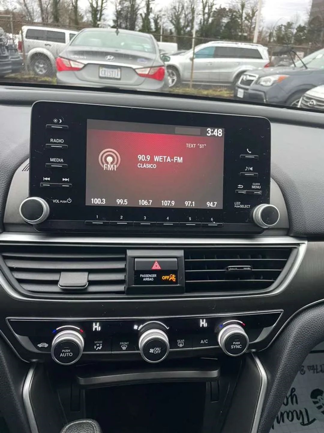 Honda Accord Sedan LX 1.5T CVT 2019