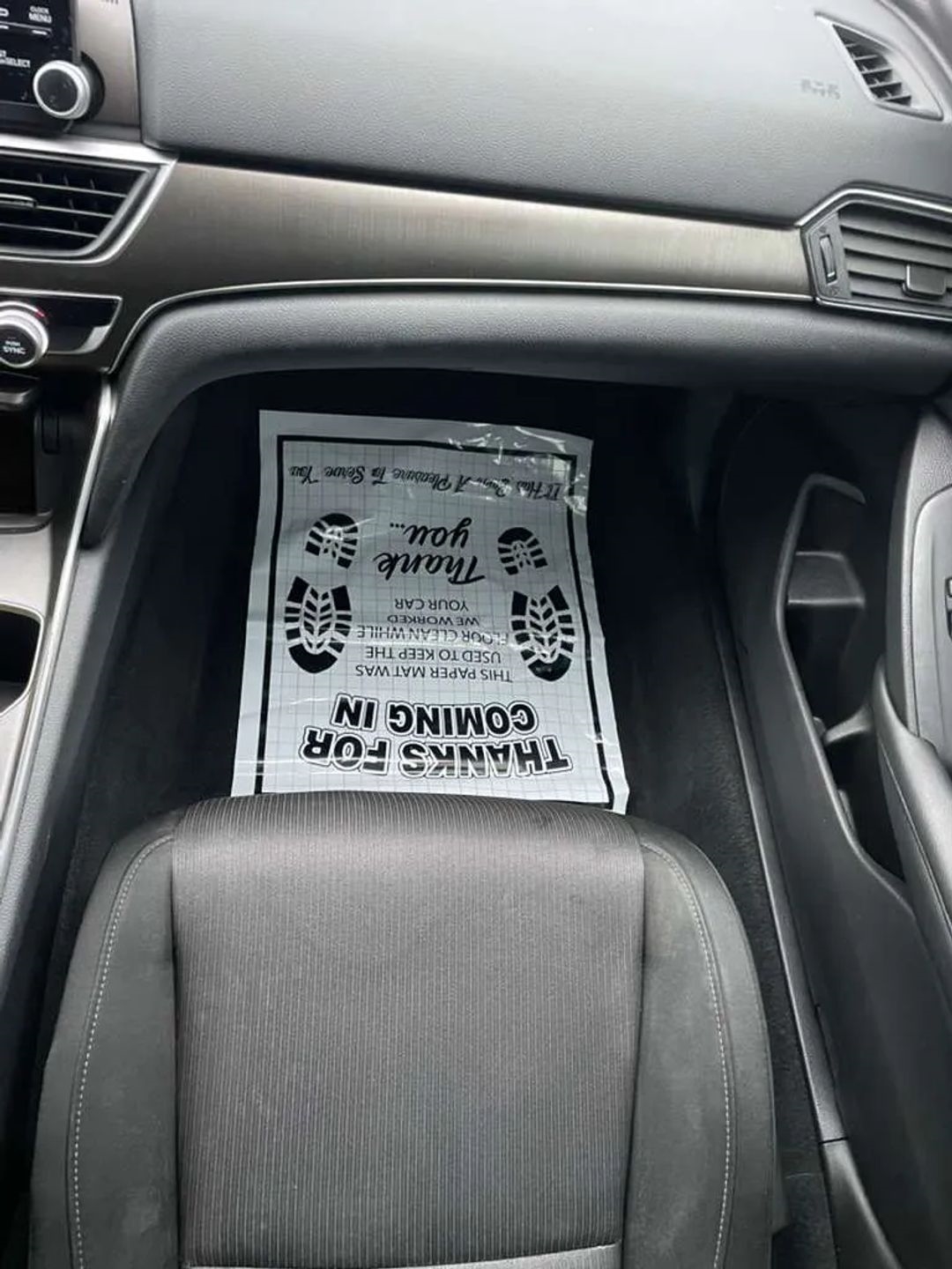 Honda Accord Sedan LX 1.5T CVT 2019