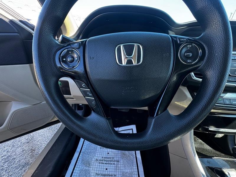 Honda Accord LX Sedan CVT 2016
