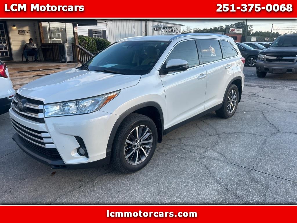 Toyota Highlander XLE V6 AWD (Natl) 2019