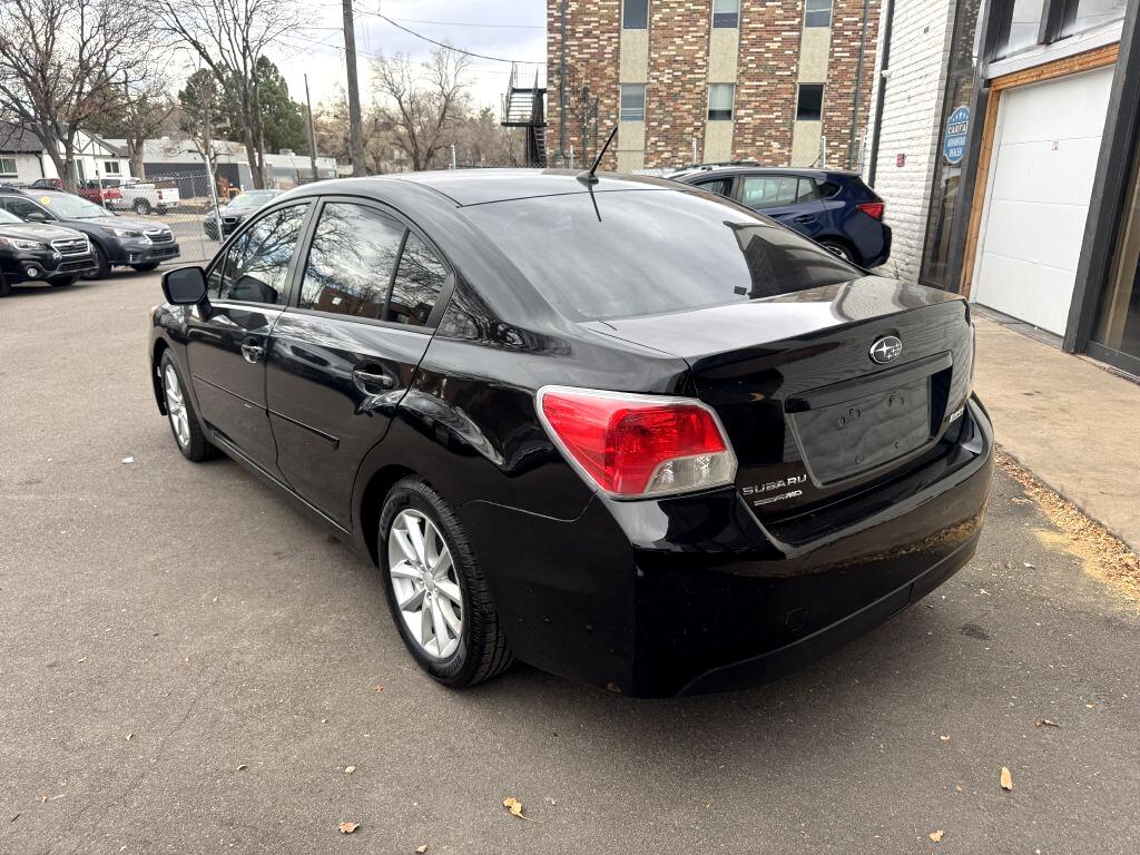 Subaru Impreza 2.0i Premium 4-Door w/All Weather Package 2013