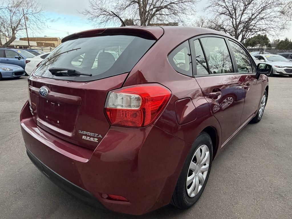 Subaru Impreza 2.0i PZEV CVT 5-Door 2015