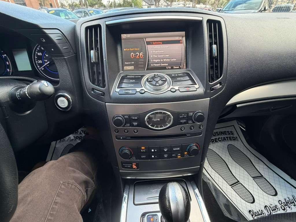 Infiniti G Sedan 37x AWD 2013