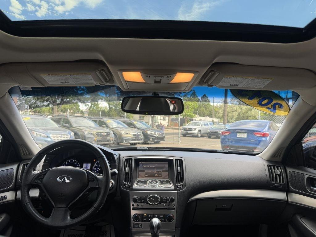 Infiniti G Sedan 37x AWD 2013