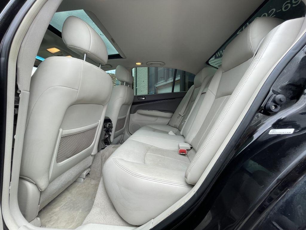 Infiniti G Sedan 37x AWD 2012